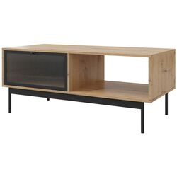 Журнальный столик Mirjan24 Brulpin 2K/Bartise 2K (Artisan Oak/Black) Thumb