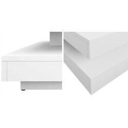 Masa pentru reviste Mirjan24 Druzjan/Nenani (White) Thumb