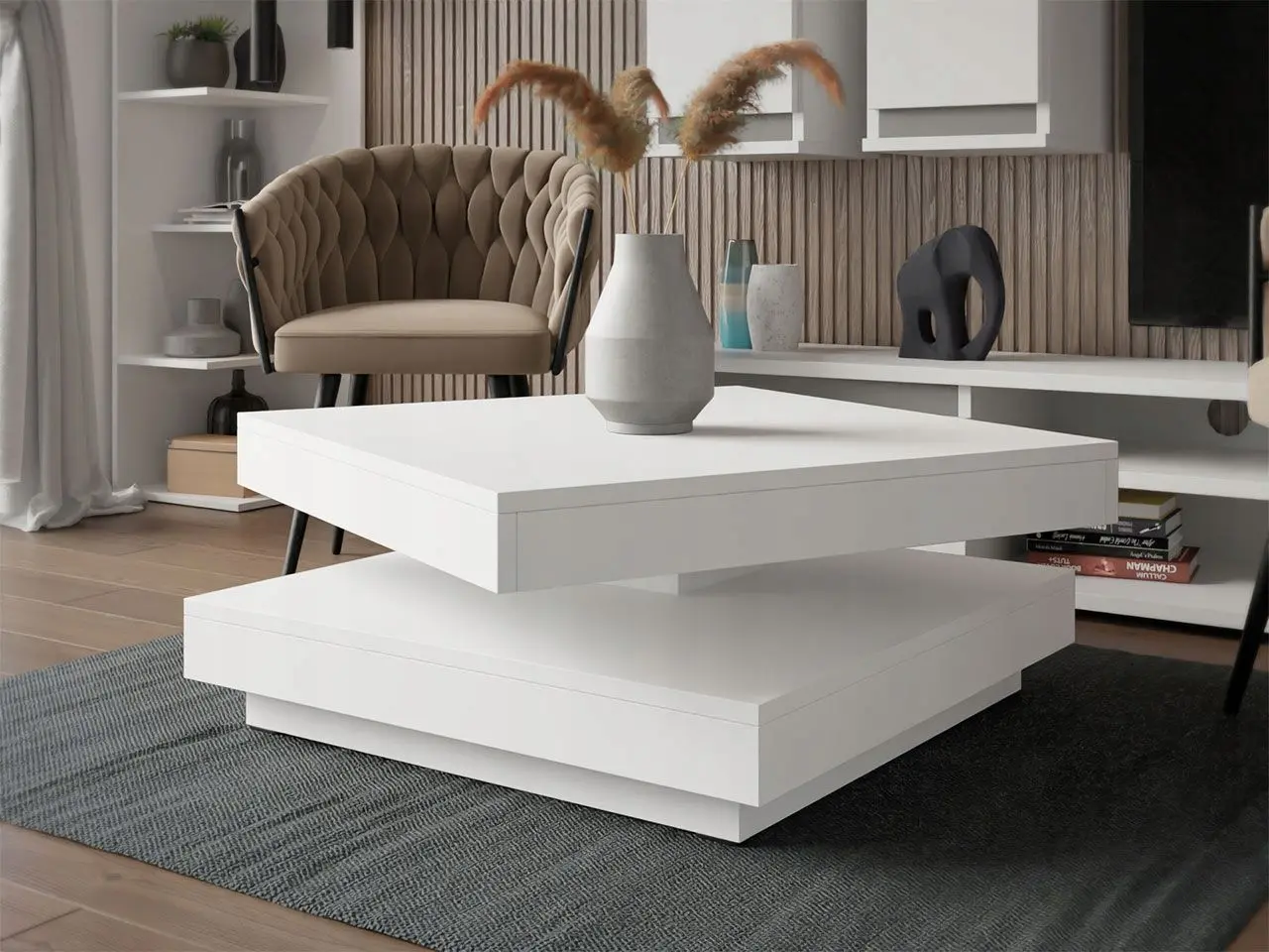 Masa pentru reviste Mirjan24 Druzjan/Nenani (White) - 6