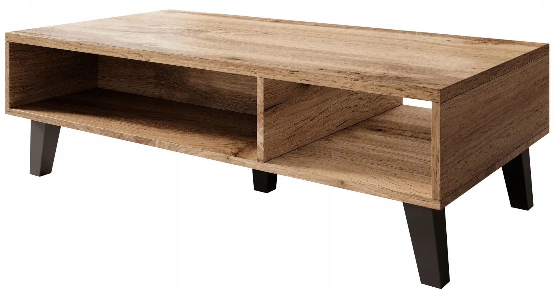 Masa pentru reviste Mirjan24 Elsie/Nord (Wotan Oak/Anthracite)