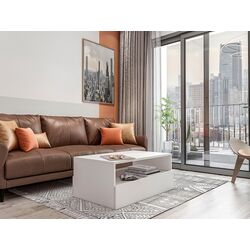 Masa pentru reviste Mirjan24 Fereolo/Lunula (White) Thumb