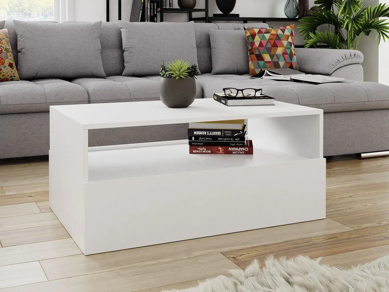 Masa pentru reviste Mirjan24 Fereolo/Lunula (White) - 6