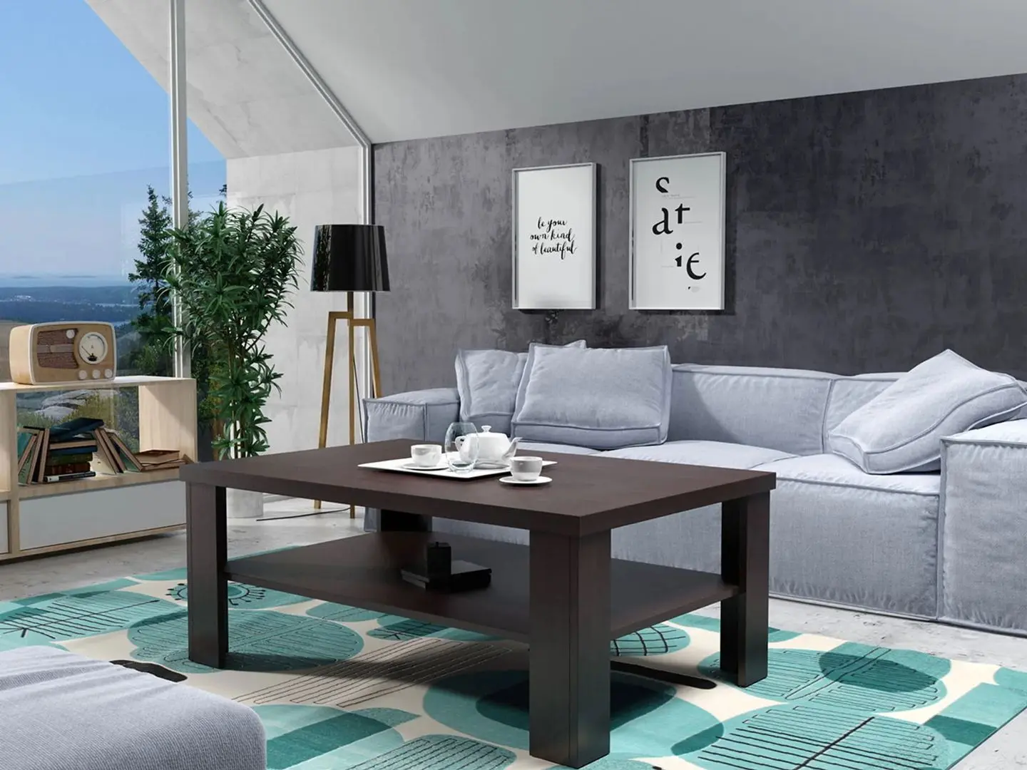 Masa pentru reviste Mirjan24 Jamie/Mati IV (Wenge) - 3