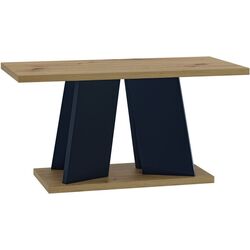 Журнальный столик Mirjan24 Josiah/Mufo 110x70 (Artisan Oak/Black) Thumb