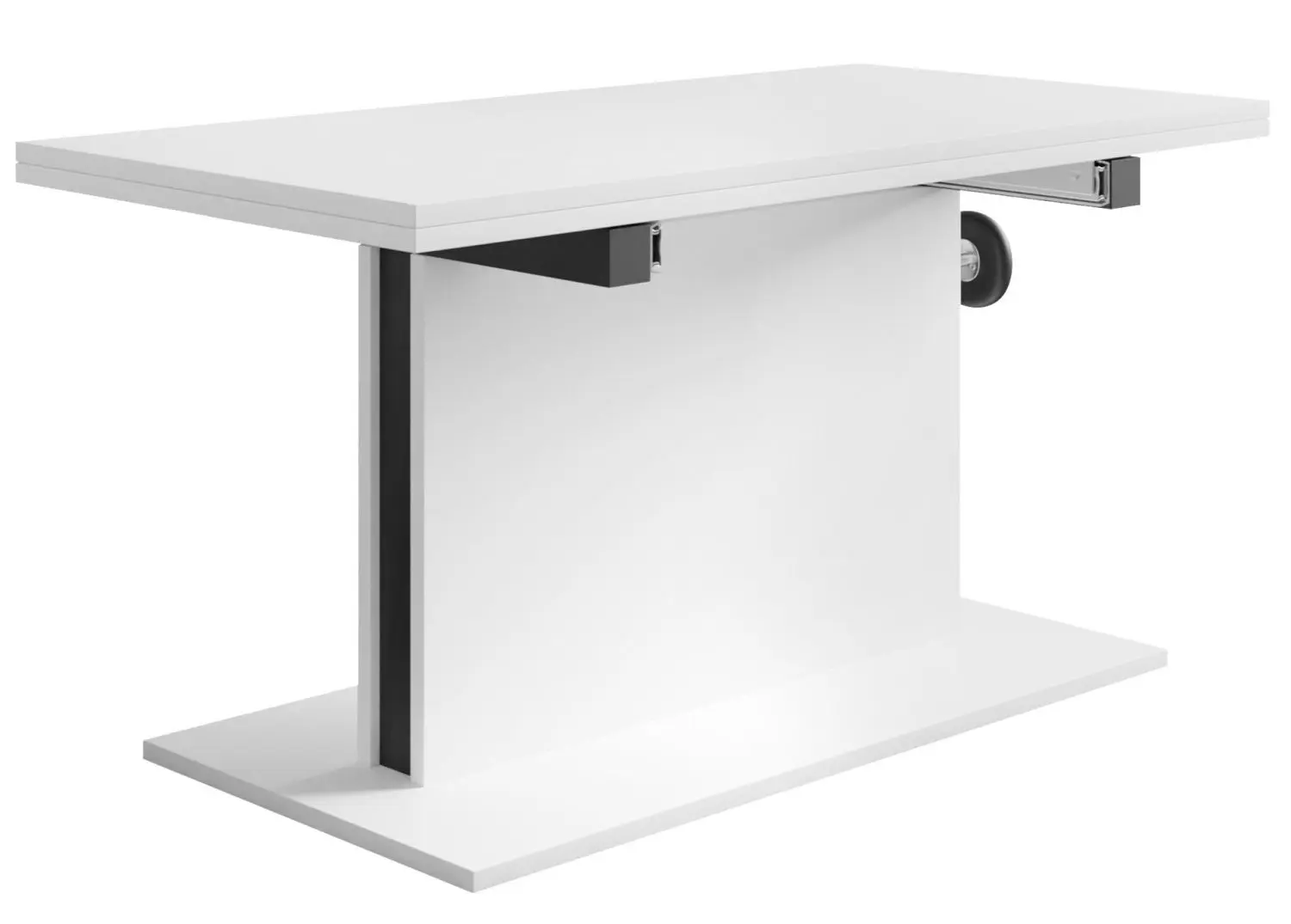 Журнальный столик Mirjan24 Kobali 1/L1 (White/Black)