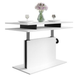 Журнальный столик Mirjan24 Kobali 2/L2 (White/Black) Thumb