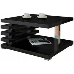 Masa pentru reviste Mirjan24 Komoso/Kyoto (Black Gloss)