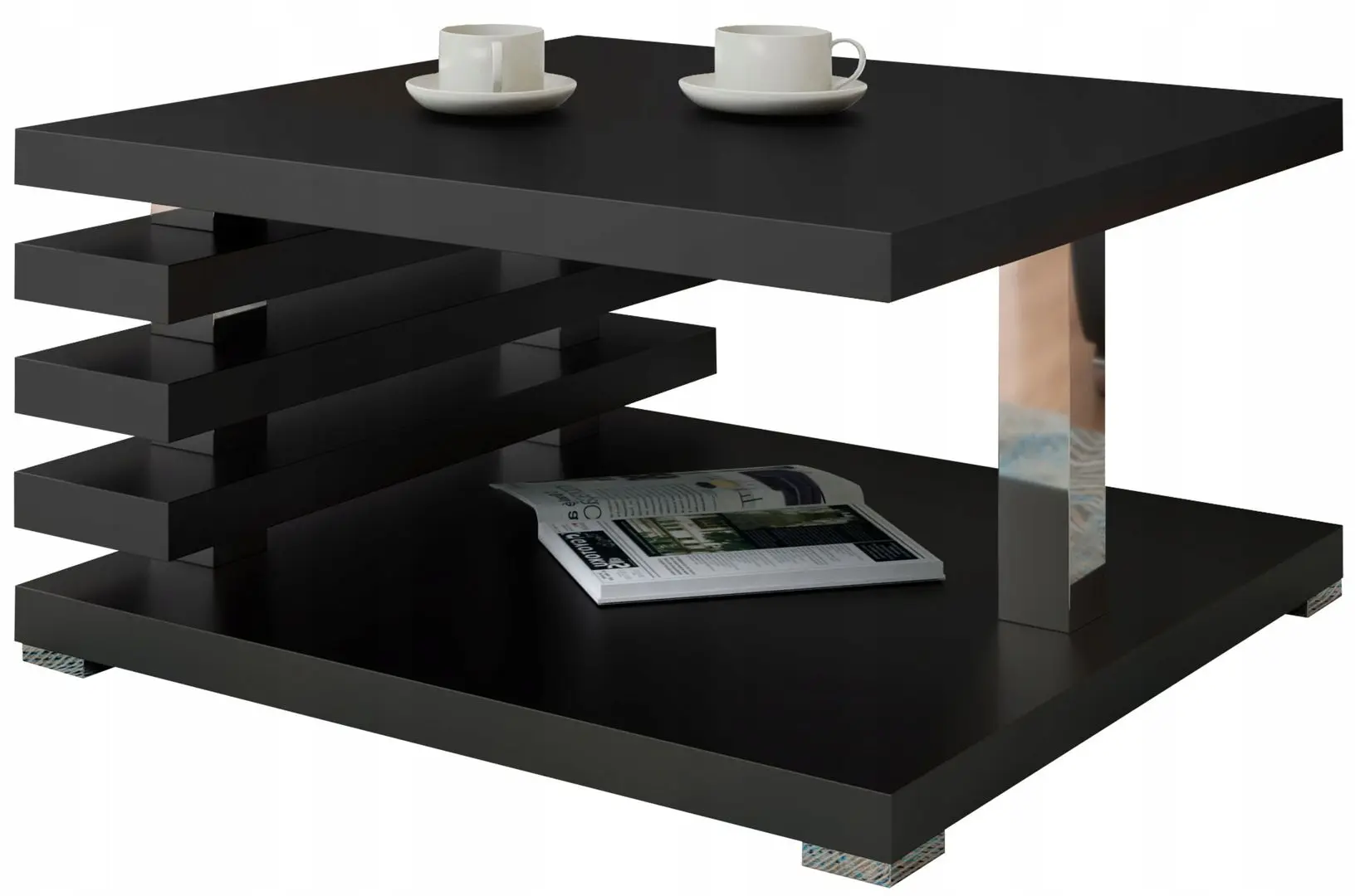 Журнальный столик Mirjan24 Komoso/Kyoto (Black)