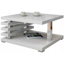 Masa pentru reviste Mirjan24 Komoso/Kyoto (White Gloss)