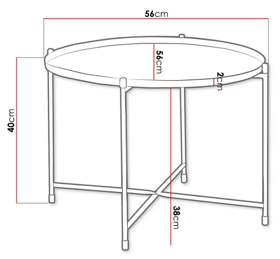Журнальный столик Mirjan24 Koppori/Seattle (Black) - 3