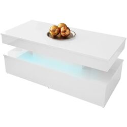 Журнальный столик Mirjan24 Lestiroll/Glossa 01 (White Gloss)