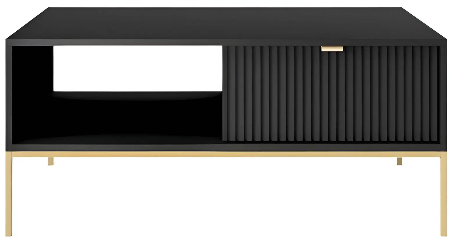 Журнальный столик Mirjan24 Mijano ML104/Nova L104 (Black/Gold) - 3