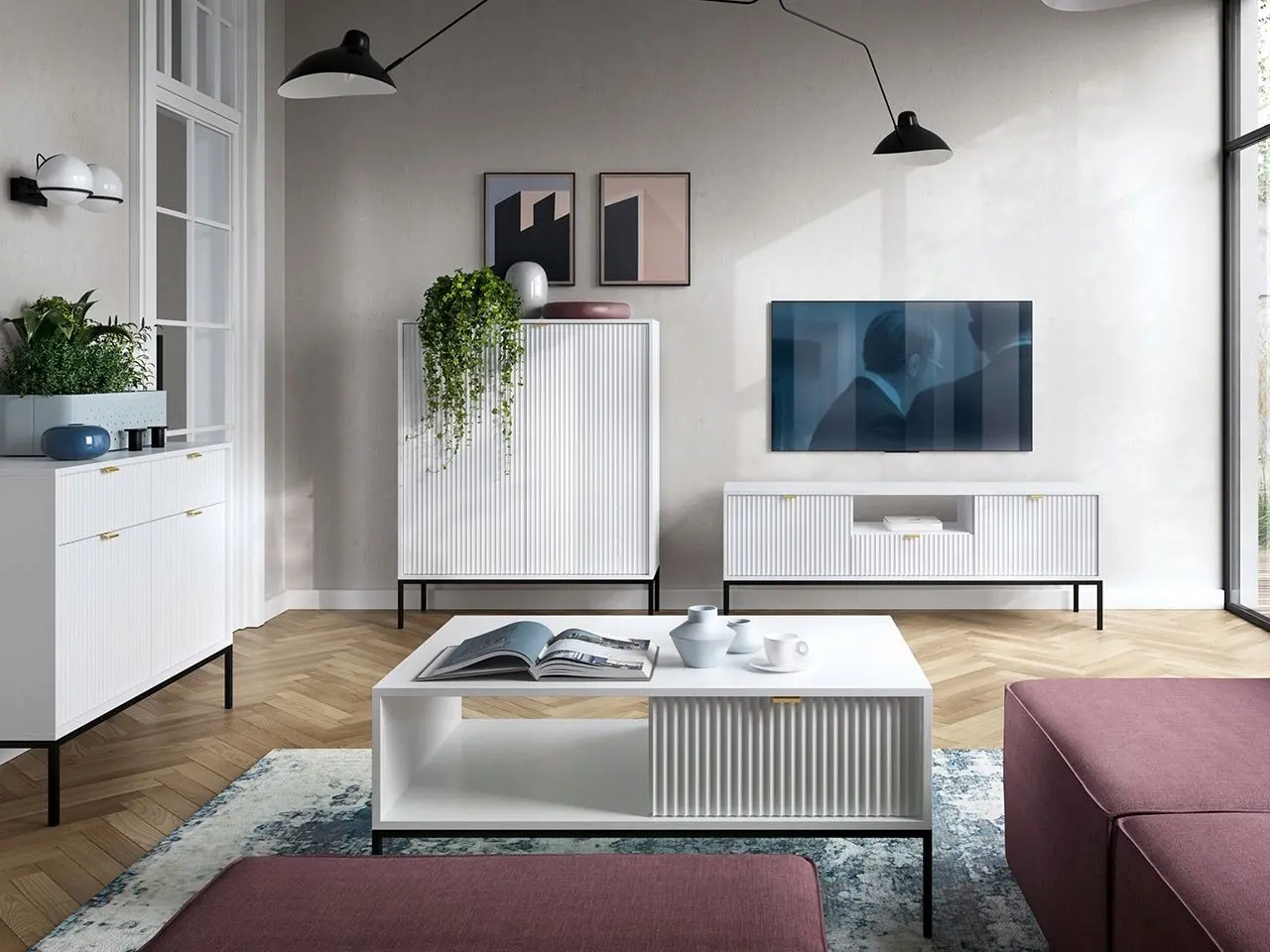 Журнальный столик Mirjan24 Mijano ML104/Nova L104 (White) - 5