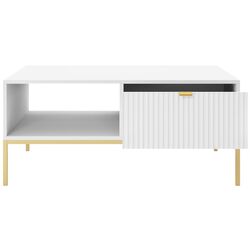 Журнальный столик Mirjan24 Mijano ML104/Nova L104 (White/Gold) Thumb