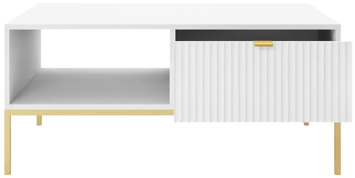 Журнальный столик Mirjan24 Mijano ML104/Nova L104 (White/Gold) - 5