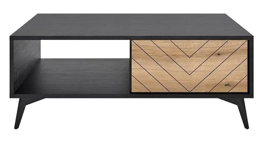 Журнальный столик Mirjan24 Namiro NL104/Diamond L104 (Black/Evoke Oak) - 2