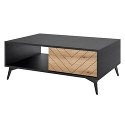 Журнальный столик Mirjan24 Namiro NL104/Diamond L104 (Black/Evoke Oak)