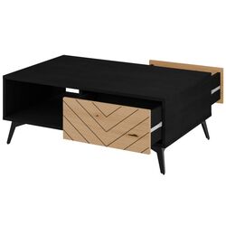 Журнальный столик Mirjan24 Namiro NL104/Diamond L104 (Black/Evoke Oak) Thumb