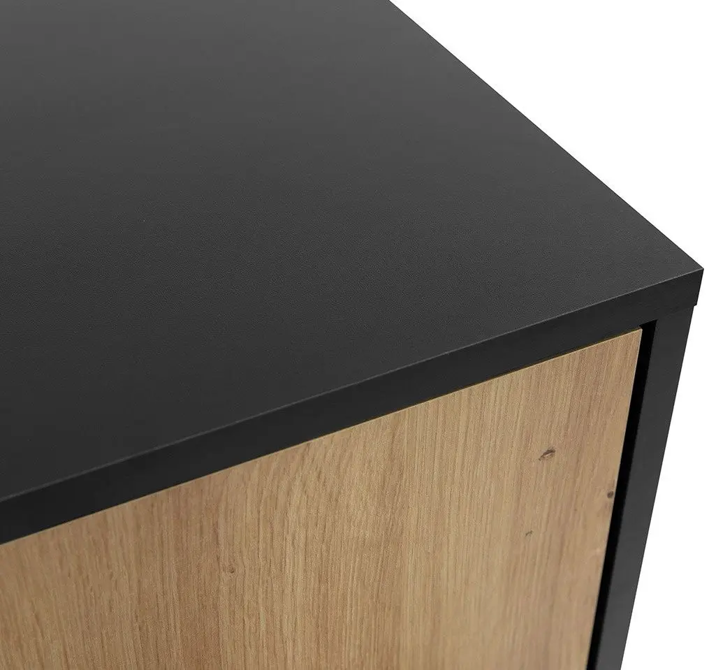 Журнальный столик Mirjan24 Oksawi 1K/Ovessi 1K (Artisan Oak/Black) - 5