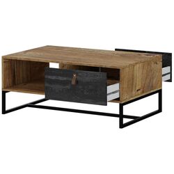 Masa pentru reviste Mirjan24 Sokrates/Dark SOL104 (Ribbeck Oak/Black Stone) Thumb