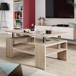 Masa pentru reviste Mirjan24 Troy/Cube (Sonoma Oak) Thumb