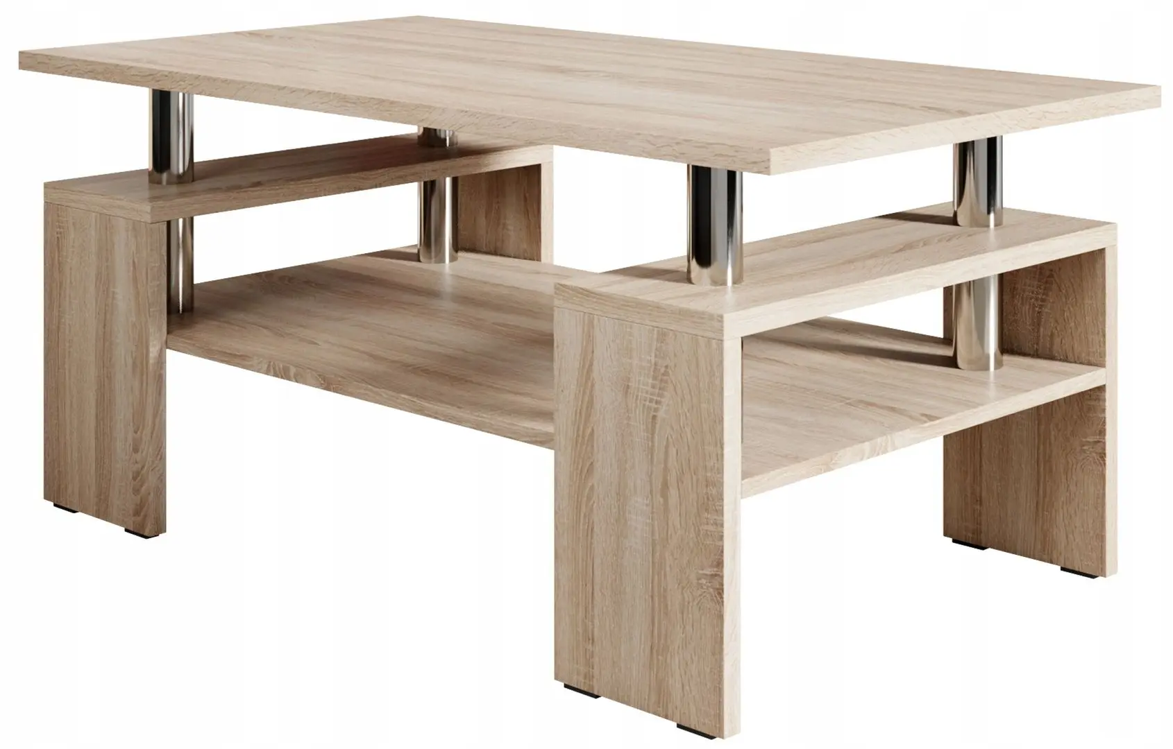 Masa pentru reviste Mirjan24 Troy/Cube (Sonoma Oak)