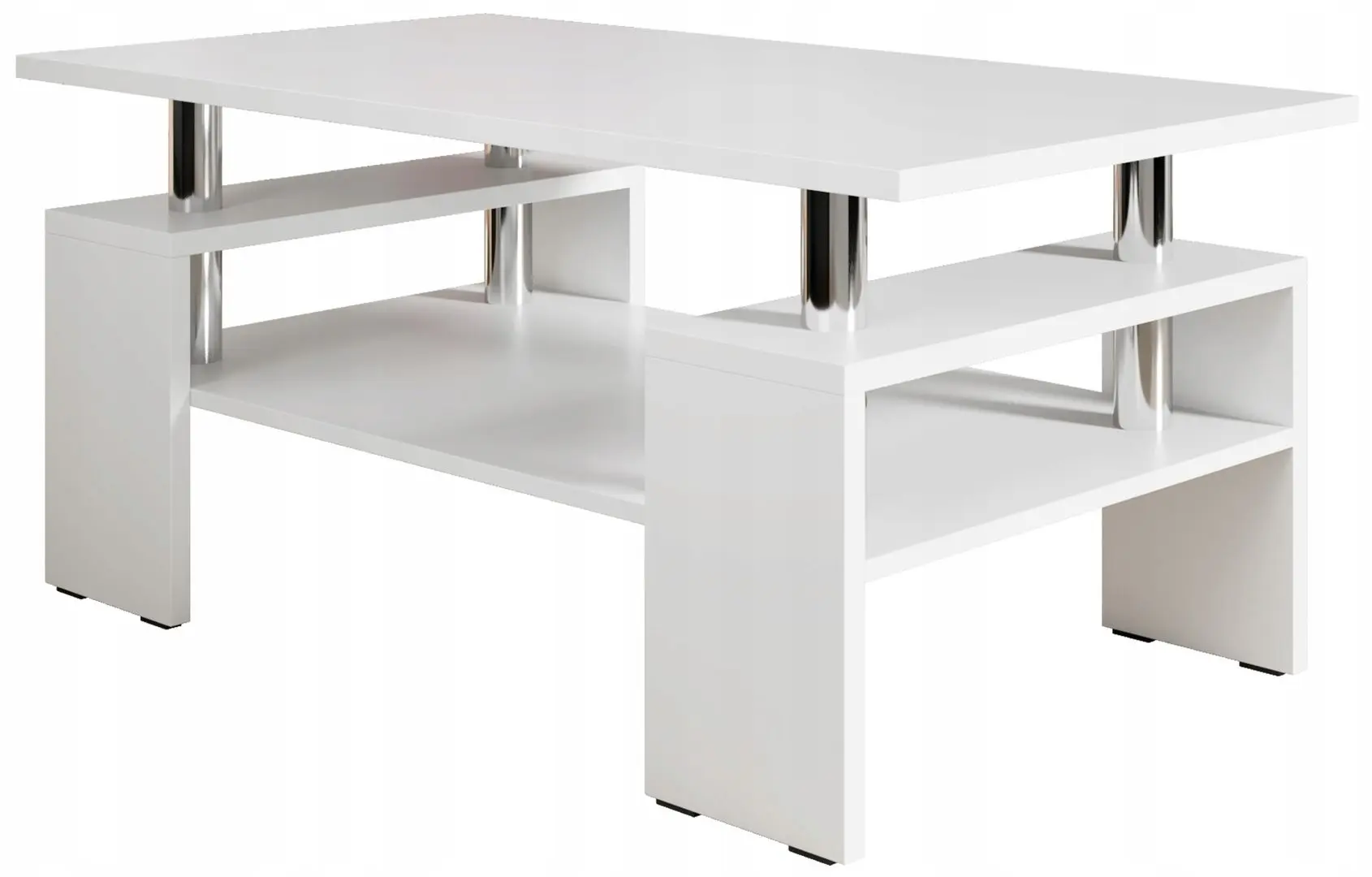 Masa pentru reviste Mirjan24 Troy/Cube (White)