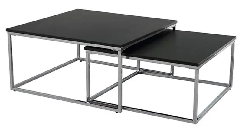 Set mese pentru reviste Mobhaus Amias (Black)