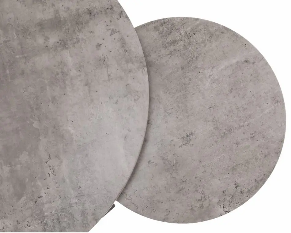 Set mese pentru reviste Mobhaus Iklin (Concrete/Black)