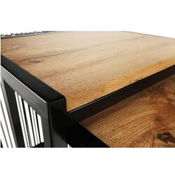 Set mese pentru reviste Mobhaus Rimbo (Oak/Black) Thumb