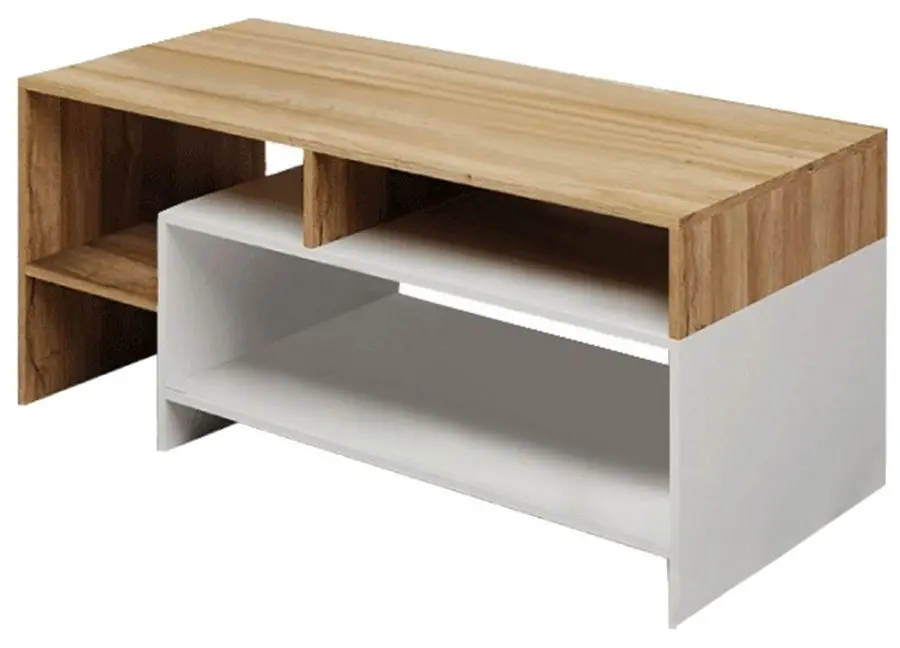 Masa pentru reviste Mobhaus Alicante (Grandson Oak/White)