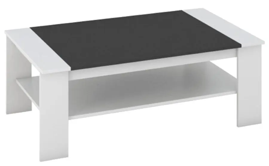 Masa pentru reviste Mobhaus Baker (White/Black)