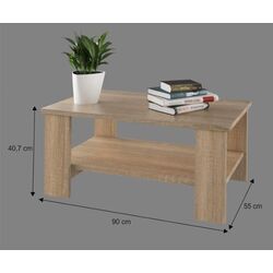 Журнальный столик Mobhaus Bernardo (Sonoma Oak) Thumb