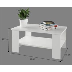 Журнальный столик Mobhaus Bernardo (White) Thumb