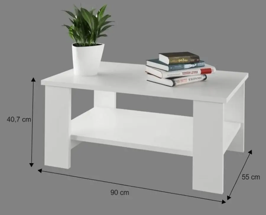 Журнальный столик Mobhaus Bernardo (White) - 3