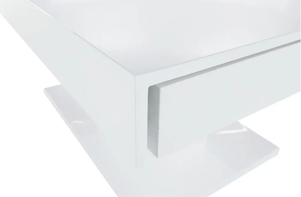 Журнальный столик Mobhaus Dikaro (White Extra High Gloss)