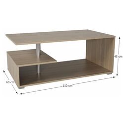 Masa pentru reviste Mobhaus Dorisa (Sonoma Oak) Thumb