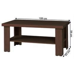 Masa pentru reviste Mobhaus Hilard AR11 (Stirling Oak) Thumb