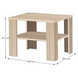 Журнальный столик Mobhaus Intersys 21 (Sonoma Oak) Thumb