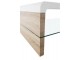 Masa pentru reviste Mobhaus Kontex 2 New (Sonoma Oak/White Extra High Gloss)