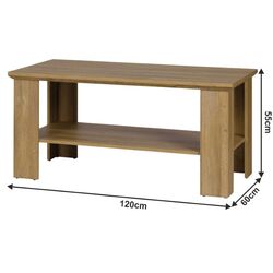 Masa de cafea Mobhaus Leon MZ17 (Grand Oak) Thumb