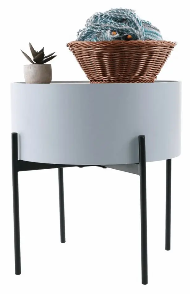 Masa pentru reviste Mobhaus Mosai (Gray/Natural) - 3