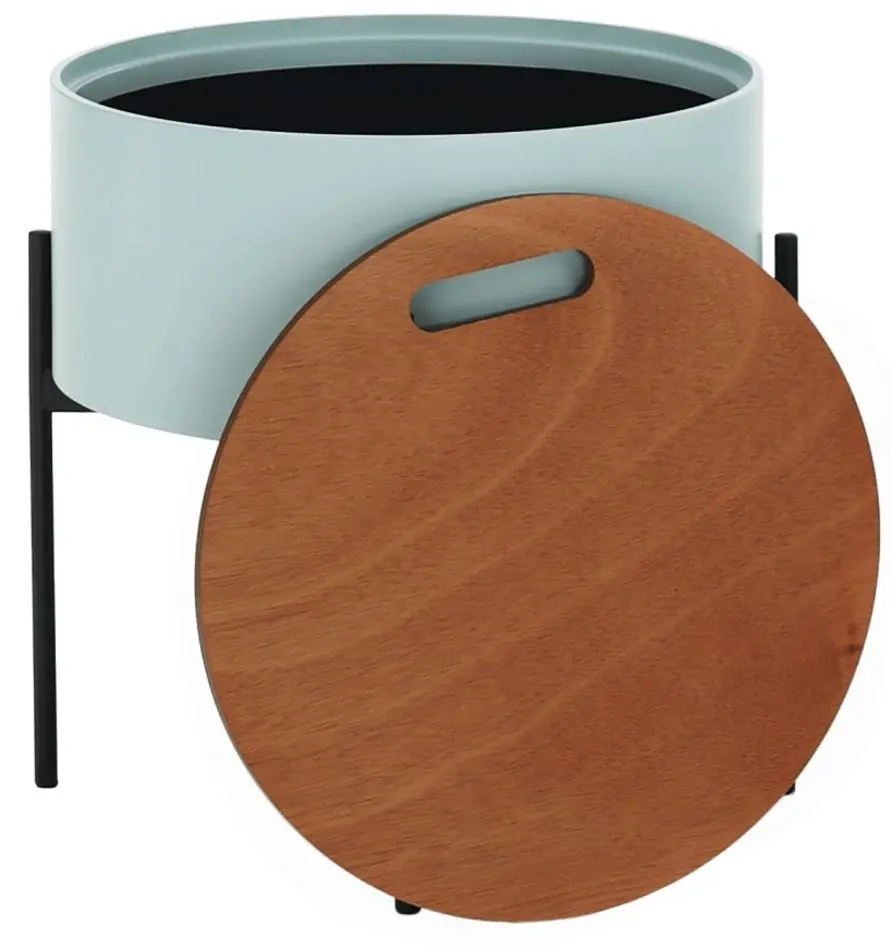 Masa pentru reviste Mobhaus Mosai (Neo Mint/Natural)