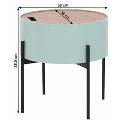 Masa pentru reviste Mobhaus Mosai (Neo Mint/Natural) Thumb