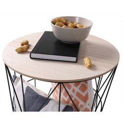 Masa pentru reviste Mobhaus Nancer (Natural/Black) Thumb