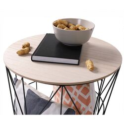 Masa pentru reviste Mobhaus Nancer Typ 3 (Black/Natural) Thumb