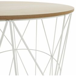Журнальный столик Mobhaus Nancer Typ 3 (Natural/White) Thumb