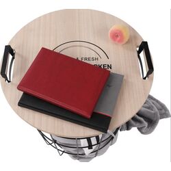 Masa pentru reviste Mobhaus Nando (Natural/Black) Thumb