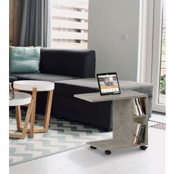 Masa pentru reviste Mobhaus Niden (Light Concrete) Thumb