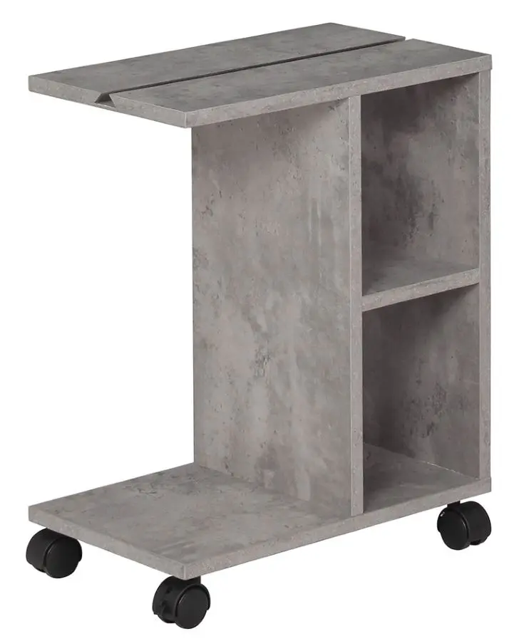 Masa pentru reviste Mobhaus Niden (Light Concrete)